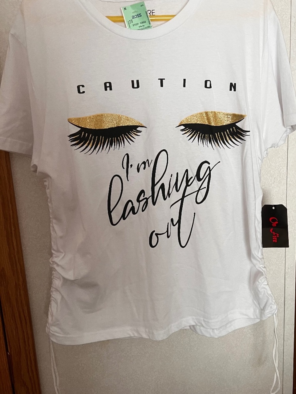On fire blouse